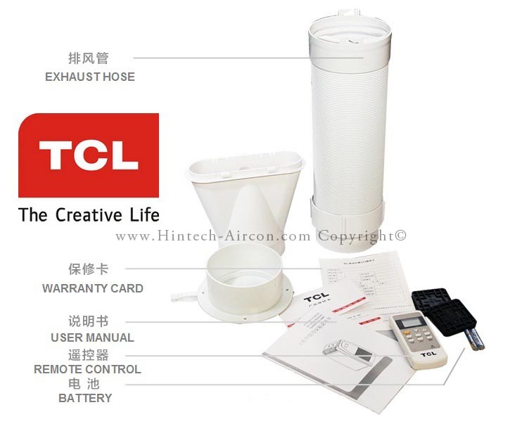 TCL Portable AirConditioner TAC 20CPA/D (20000BTU)
